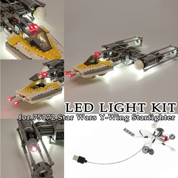

LED Lighting for 75172 Star Wars Y-Wing Starfighter Decoration Moc Building Blocks Toys Bricks Decorative Lights Toy Bricks