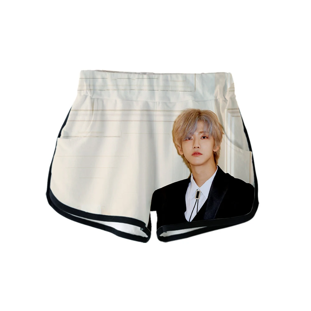 Новинка 2019 г., KPOP NCT DREAM, альбом WE BOOM с 3d принтом, летние женские повседневные милые шорты для девочек, хит продаж, сексуальные шорты, одежда
