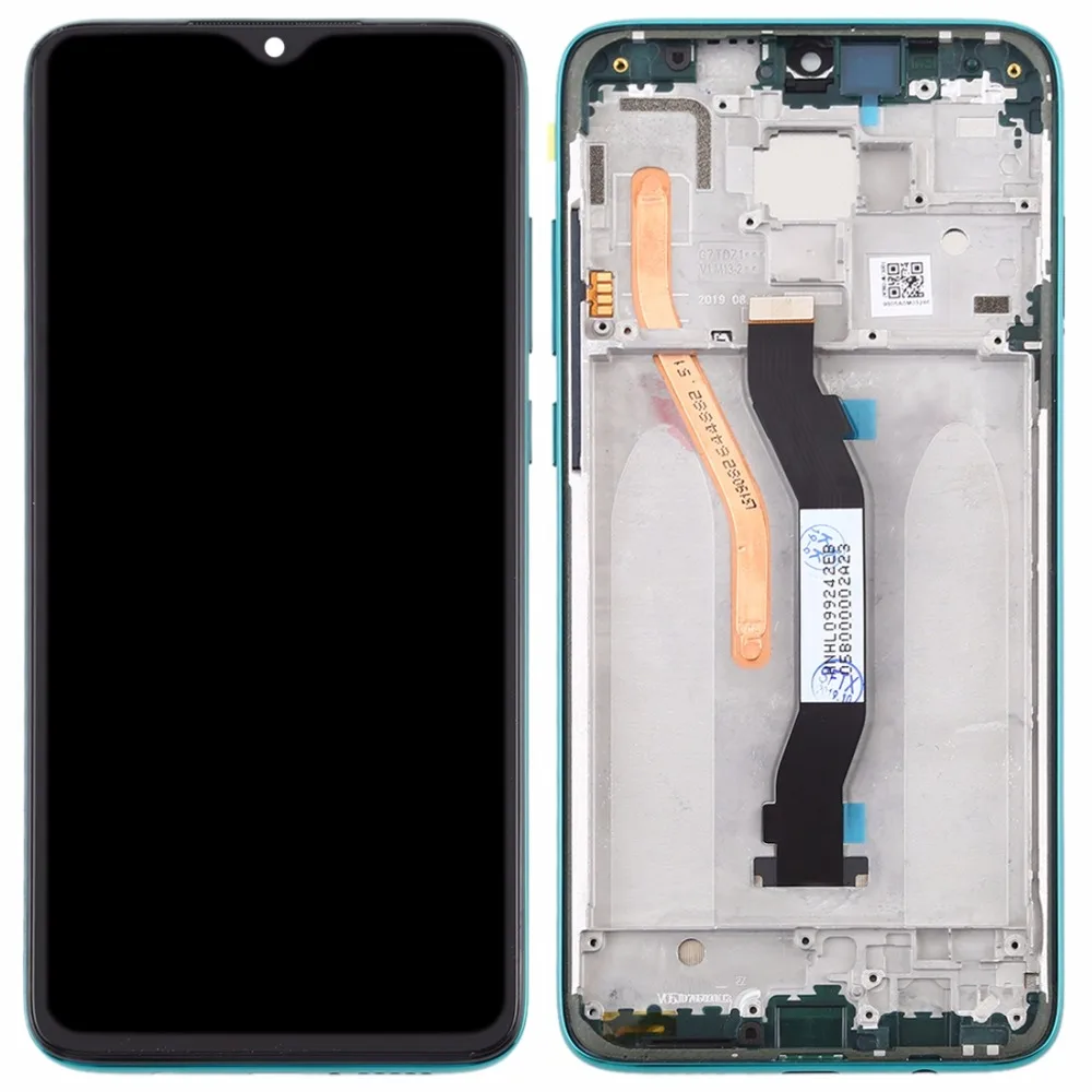 ЖК-экран и дигитайзер полная сборка с рамкой для Xiaomi Redmi Note 8 Pro