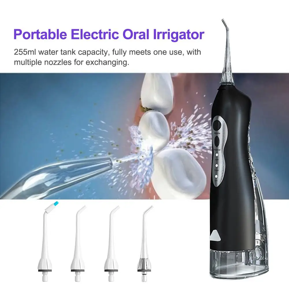 

Portable Electric Cordless Dental Oral Irrigator Teeth whitening instrument Waterproof Water Jet for Home Travel