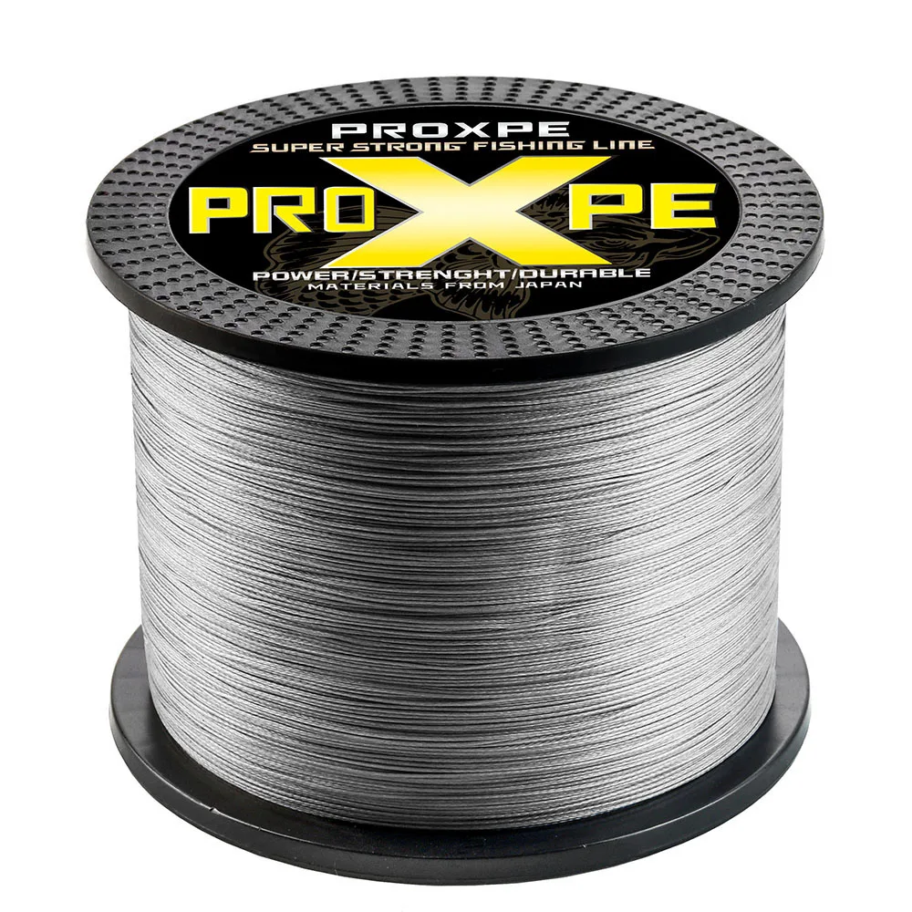 

PROXPE 8 Strands Fishing Line 4 Braid 300m 500m 1000m Japanese Durable Smooth Multifilament 100% PE Saltwater Spot Carp Pesca