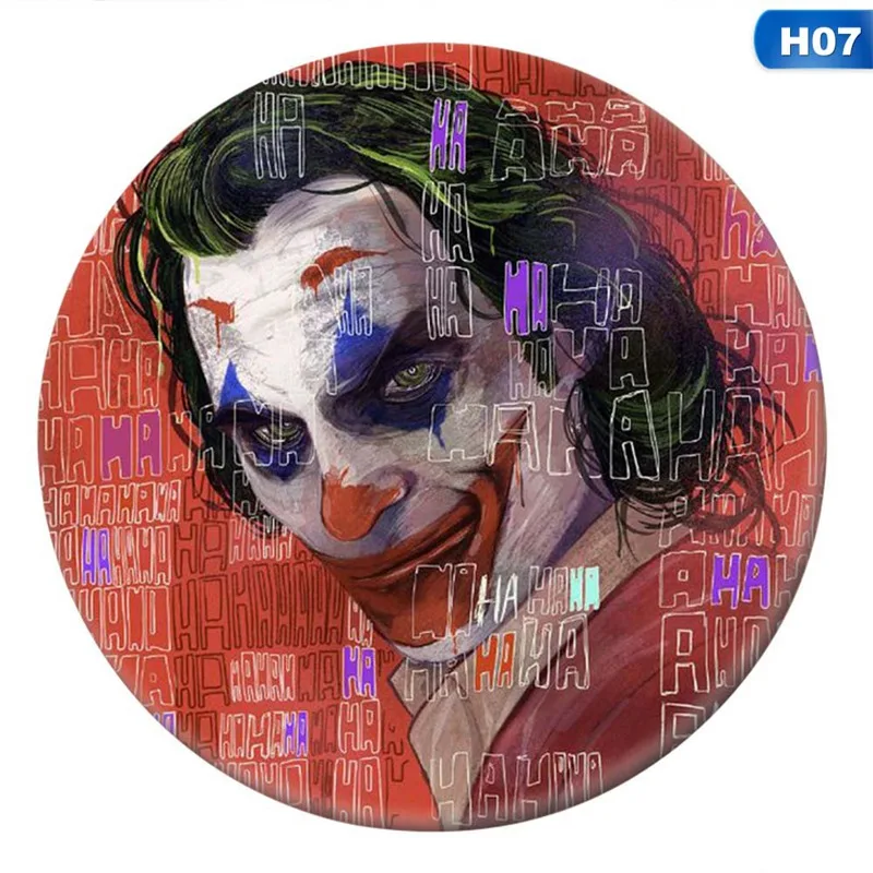 1 дюйм DC комиксов фильм супергерой, Джокер Merch булавки кнопки броши значки Pinback Бэтмен аксессуары для фанатов - Окраска металла: 7
