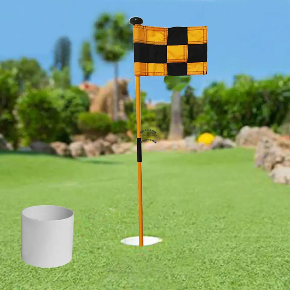 Golf Training Aids Hole Cup Putting Trainer Yard Golf Accessories