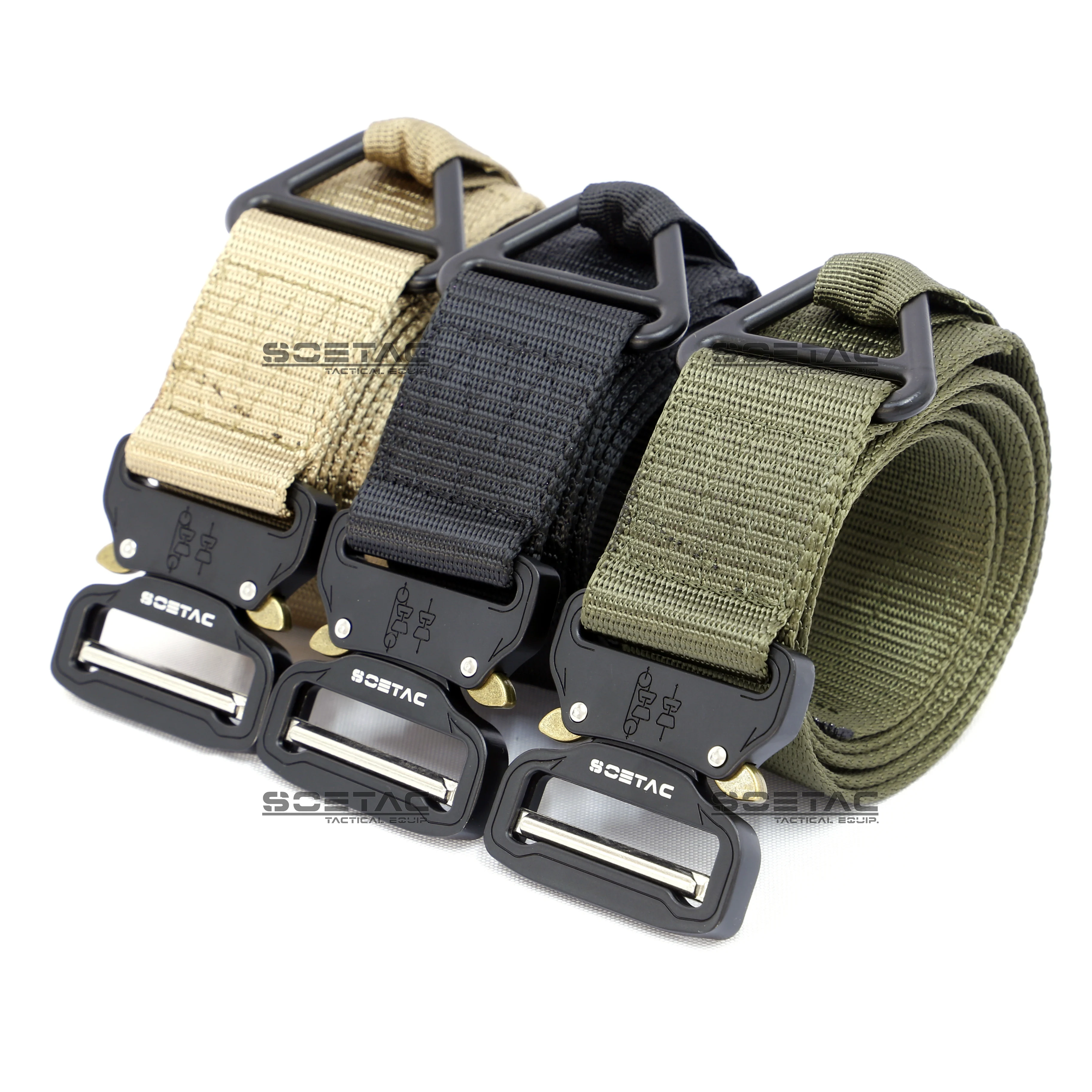 Soetac CQB Cobra Tactical Belt Military Army Outdoor Quick Release Metal Buckle Heavy Duty Training Hunting Waistband | Спорт и