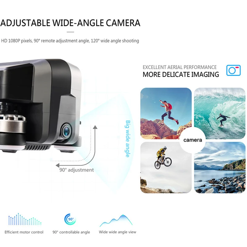 Камера KEELEAD SJRC F11 PRO беспилотники с GPS Wi Fi FPV 1080P/2K бесщеточный Квадрокоптер время