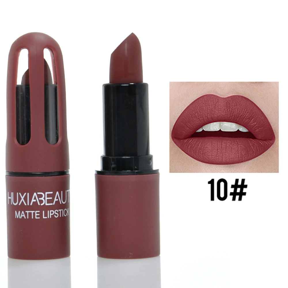 HUXIABEAUTY makeup maquillaje it cosmeticos lip tint make up glossier nude matte red lipstick - Цвет: 10