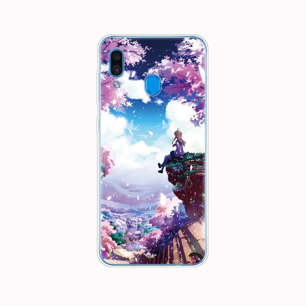 34329 Чехол для samsung Galaxy A30, Мягкий силиконовый чехол из ТПУ для samsung Galaxy A30 A 30 SM-A305F A305F A305 Copa bumper cat - Цвет: 34329