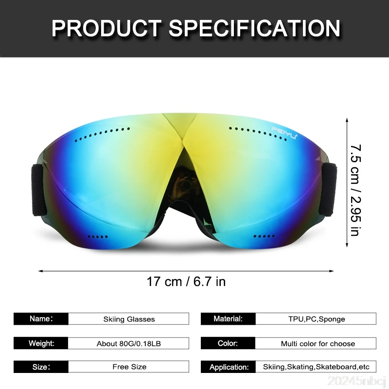 WOSAWE лыжные очки Glasse зимние ветрозащитные очки для спорта на открытом воздухе CS очки лыжные очки Анти-туман УФ Защита пылезащитные солнцезащитные очки