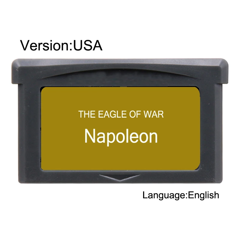 Napoleonn LAigle deGuerre 32 бит видеоигры картридж Консоли Карты США версия Английский язык