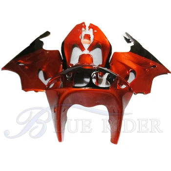 

Customized fairings kit for KAWASAKI Ninja ZX7R 1996 - 2003 motorcycle ABS plastic ZX 7R 97 98 99 96-03 red golden Bodywork