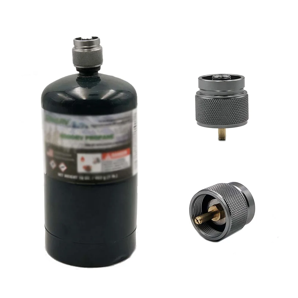 MAPP Gas Adapter Propane Gas Cylinder Converter Outdoor Camping Stove