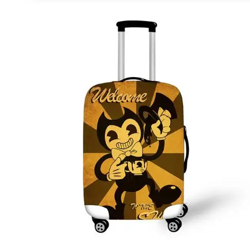 18-32 дюймов Bendy и чернила машина эластичный Чемодан Защитная крышка тележка костюм чехол защиты мешка для сбора пыли чехол для путешествий - Цвет: picture color