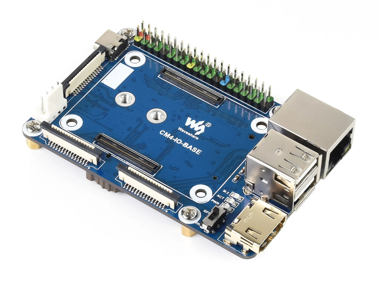   ǻ  CM4  ̴ ̽  (B), º Ŀ: CSI, DSI, RTC, FAN, USB, RJ45 ⰡƮ ̴, M.2  