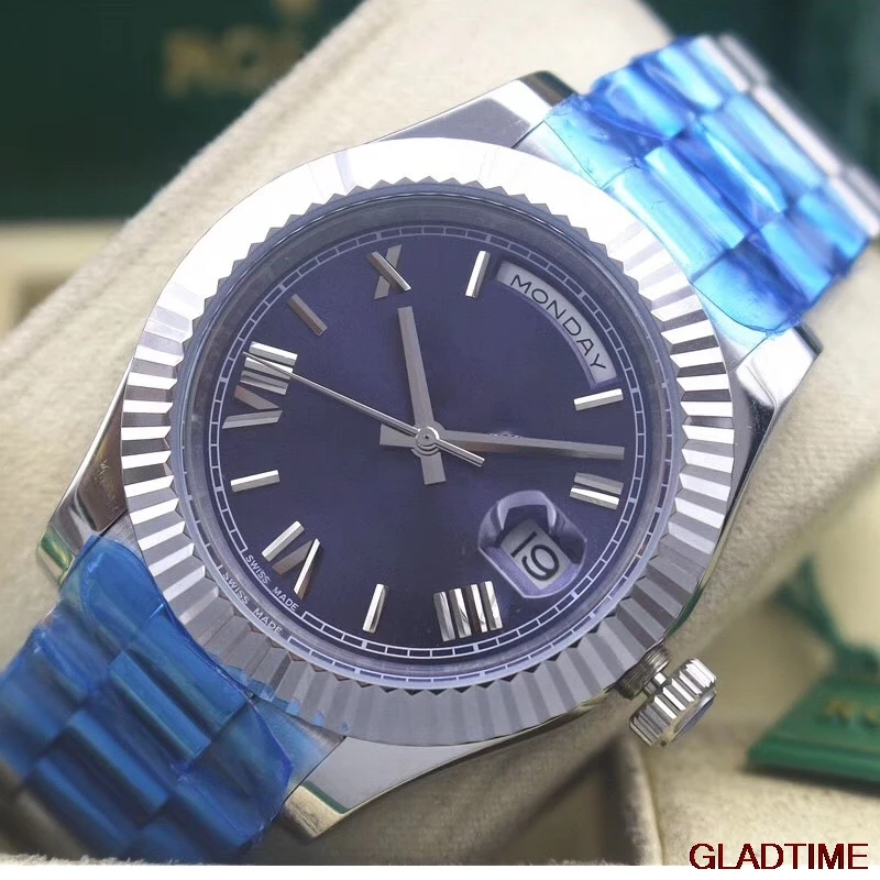 

Rose Gold Mechanical Automatic Designer AAA Day Date Men daydate Watch Mens Watches Top Brand Luxury Wristwatches 2019 men