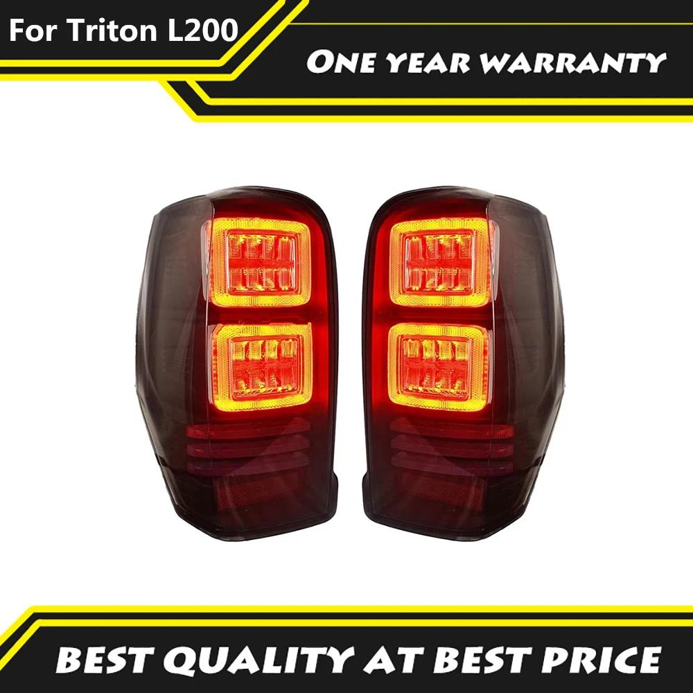 

Задний светодиодный фонарь 4X4 для Mitsubishi Triton L200 2019 2020 2021, автомобисветильник освещения, Модифицированная задсветильник фасветильник в сборе