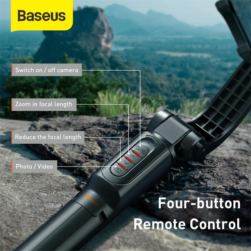 Селфи палка Baseus Беспроводная с поддержкой Bluetooth для iPhone IOS Android|Селфи-моноподы| |