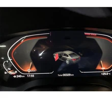 قمرة القيادة الرقمية فيلم لوحة القيادة غطاء الملاحة زجاج واقي شاشة الكريستال السائل شاشة فيلم لسيارات BMW سلسلة 5 G30 G31 2020
