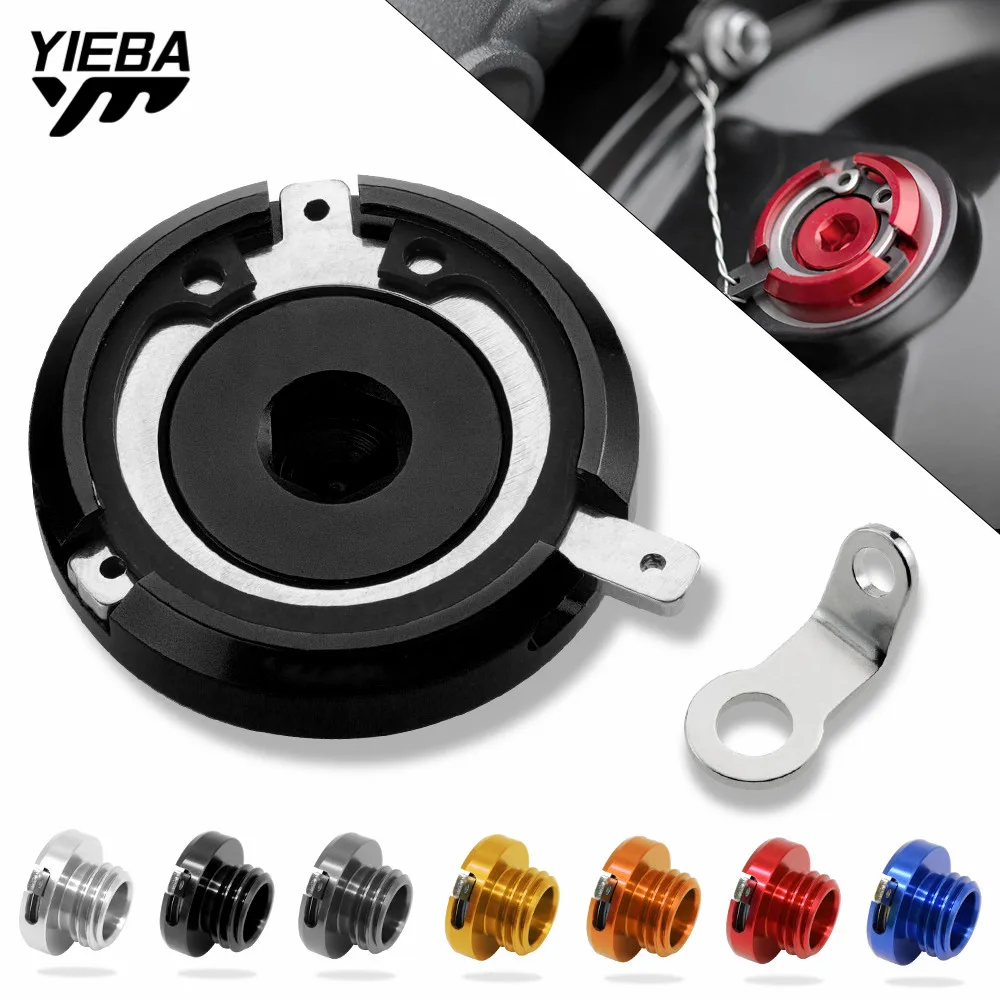 Крышка масляного фильтра двигателя мотоцикла M20 * 2 5 для Kawasaki Z800 Z 800 2013 2016 Z900 900 2017