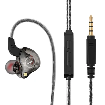 

Copper Driver HiFi Sport Professional Earphone In Ear Earphone For Running With Microphone Earphone music Earbuds