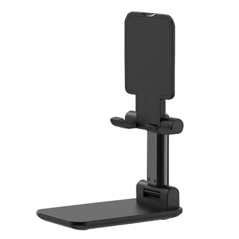 

Adjustable Cell Phone Holder, Foldable Tablet Stand Mobile Phone Mount for Samsung Galaxy Ipad Mini iPhone X