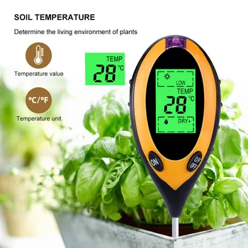 

3 in 1 Soil PH Water Moisture Meter Acidity Humidity Sunlight Garden Soil PH Water Plants Flowers Moist Tester Instrument Tools