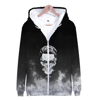 

2019 3D g-eazy Print Zipper Hoodie 3D Cap Hoodies Sweatshirts Men/Women Loose g-eazy Zipper Hooded Coats Classic Fashion