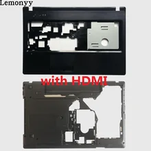 Для lenovo G570 G575 нижний чехол и Упор для рук верхний чехол с "HDMI" Combo