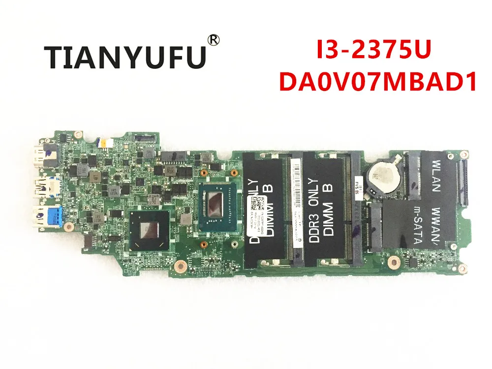 5323 материнская плата CN 04M8DH DA0V07MBAD1 I3 2375M DDR3 для DELL ноутбука протестирована на