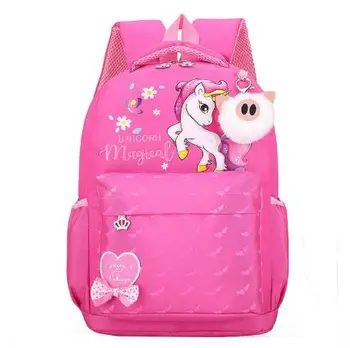 

Children School Bag Unicorn Girls Kids Satchel Primary school backpack princess Backpack schoolbag kids Mochila Infantil