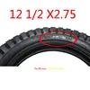 Good Quality 12 1/2 X 2.75 Tyre 12.5 *2.75 Tire or Inner Tube for 49cc Motorcycle Mini Dirt Bike Tire MX350 MX400 Scooter ► Photo 3/6