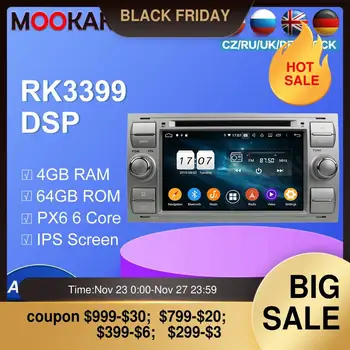 

Android 10.0 Car Multimedia GPS Navigation For Ford Mondeo 2007 2008 2009 2010 radio Player stereo Head Unit dsp 4G 64GB/32GB