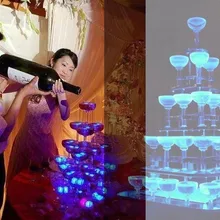 1920 шт./лот, вечерние выключатели, 7 цветов, яркий светодиодный светильник, вечерние Светящиеся Кубики Льда