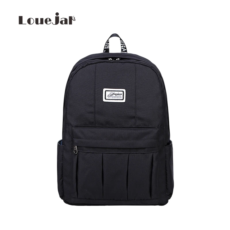 Louejal Laptop Backpack 16-inch Macbook 15 Notebook Bag Women Large Capacity Travel Mochila Girls Teenage School Bag