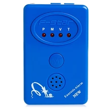Adult Baby Bedwetting Enuresis Urine Bed Wetting Alarm +Sensor With Clamp Blue