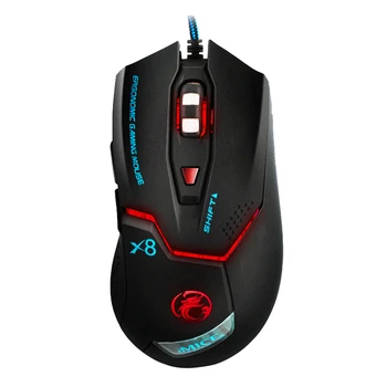 

IMICE USB Wired Gaming Computer Mouse Gamer Game 3200 DPI Adjustable Optical Mice Gaming Mouse Ergonomic for Laptop PC Mouse