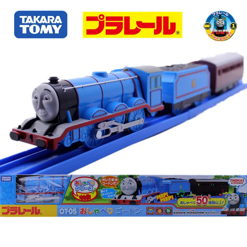 TAKARA TOMY поезд вагон TRACKMASTER грузовики моторизованный VICTOR ROCKY Edward Henry Gordon James Percy Hiro мальчик игрушки - Цвет: OT05