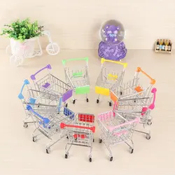 Mini chariot de supermarché pour enfants, jouets éducatifs précoces, Simulation de supermarché, décoration de chambre 