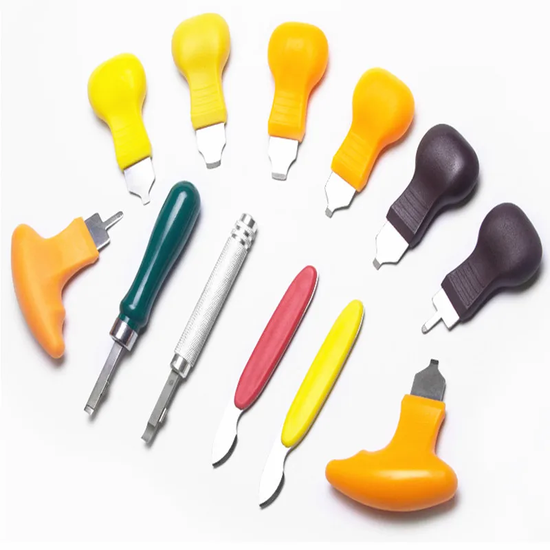 

New 1PCS watch lids openers buckels double metal watch repair kit crow bar -202008026