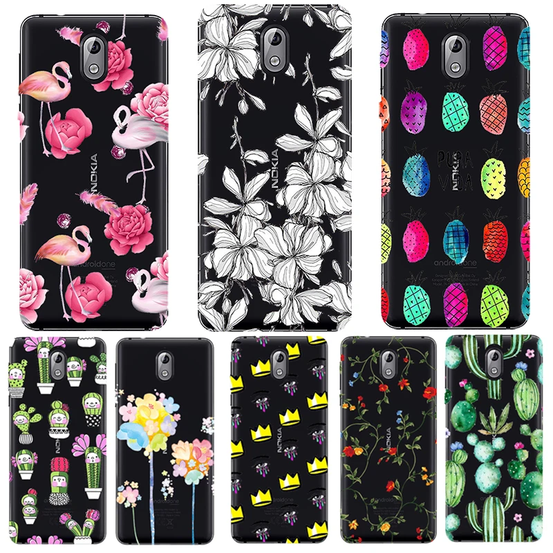 For Nokia 1 2018 Case Fashion Clear Transparent Silicone Back Cover TA-1047 TA-1060 TA-1056 Soft Tpu |