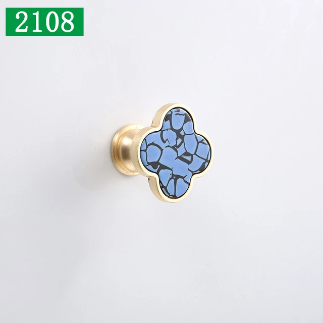 28 Colors European Style Cabinet Knobs and Handles Fashion Hanging Hooks Wall Decor Furniture Dressing Drawer Knob Kitchen Pull 2108-Knob