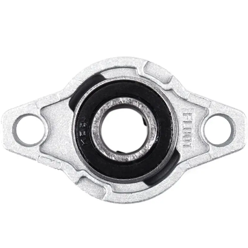 Kfl001 Bore Inner 12mm Flange Ball Mounted Pillow Block Bearings