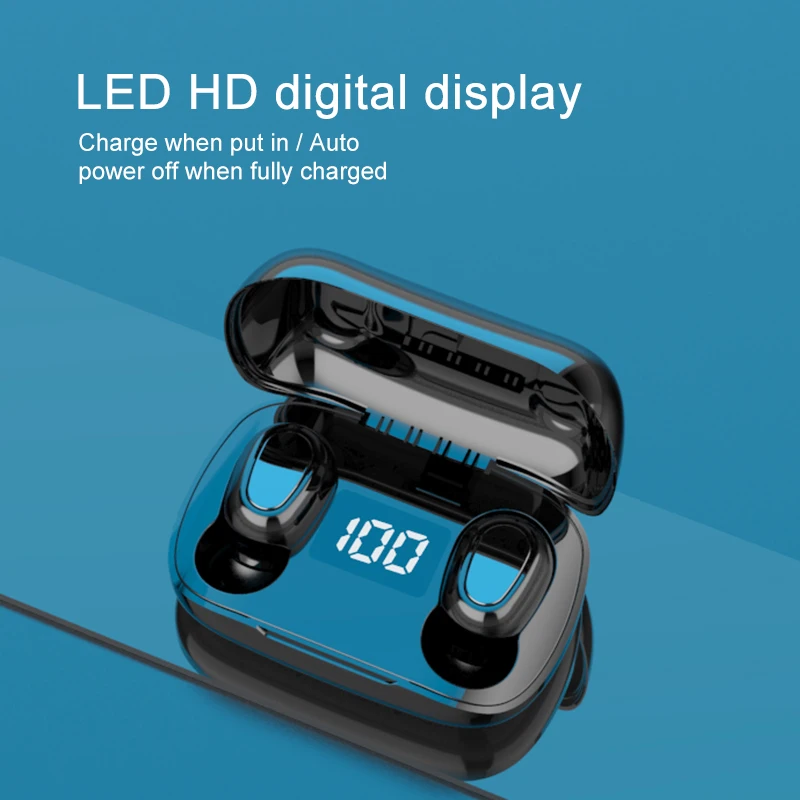 ROCKSTICK XT 7 Wireless Bluetooth 5 0 TWS Earphone Mini Earbuds With charging BOX Mic Sport Headset For all Bluetooth Phone
