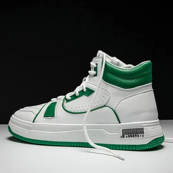 

Men's Fashion Sneakers High Top Breathable Men's Casual Shoes Outdoor Popular Zapatos Hombre Retro design Brand Flat men's shoes