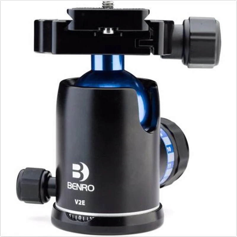 BENRO V0E V1E V2E V3E шариковая головка Профессиональная Алюминиевая шаровая Головка для штатива камеры с быстроразъемной пластиной