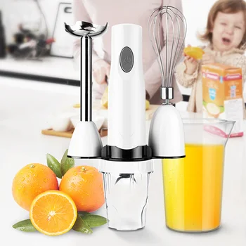

Kitchen Hand Mixer Electric Immersion Food Process Mixing Egg Beaker Milk Frothe All In One Design Kitchen Accessories