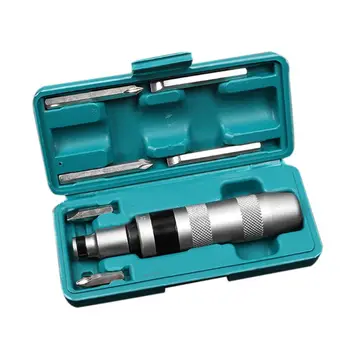 

Portable Impact Driver Screwdriver High Hardness Steel Screwdriver Hand Tools Set with Screwdriver Bits Head