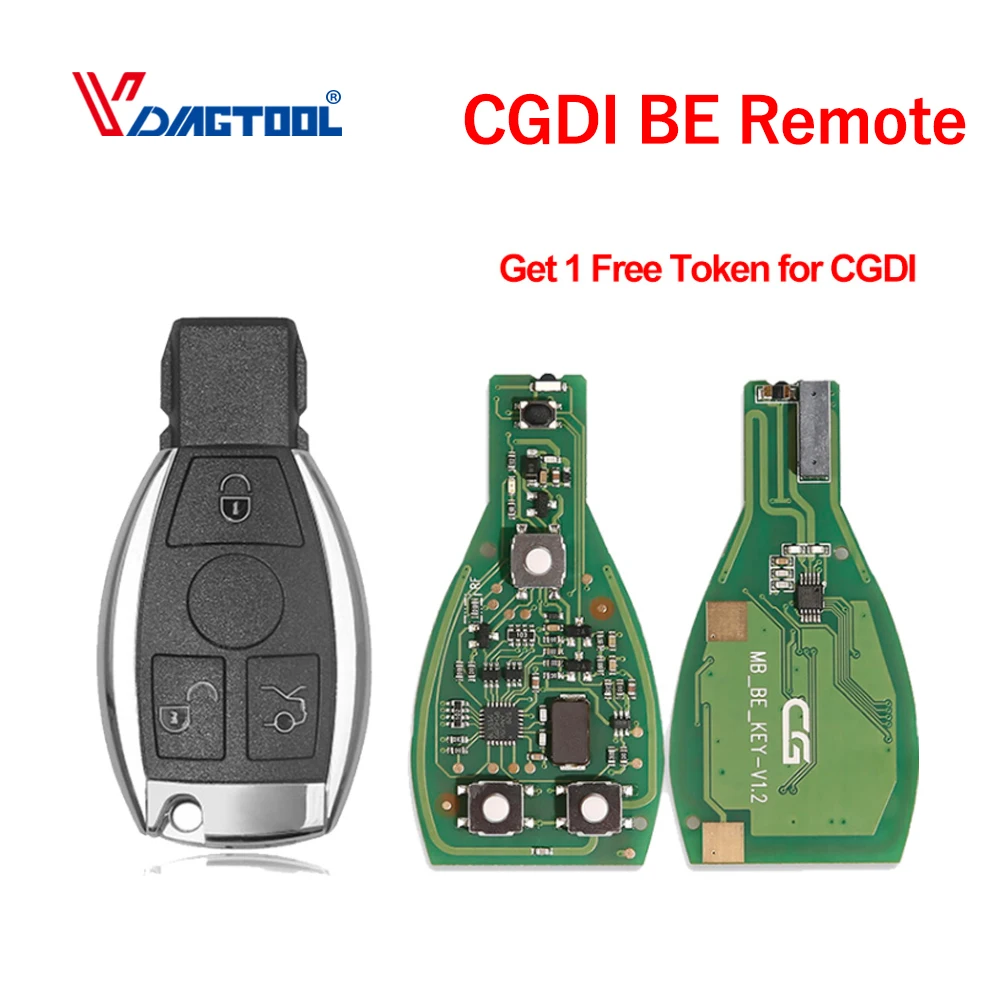 10 шт. дистанционный ключ CGDI MB CG BE Key для всех Benz FBS3 315MHZ/433M работает с программатором