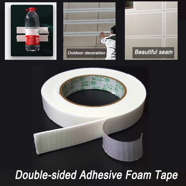 3m 5m 10-100mm Super Strong Double Faced Adhesive Tape Foam Double Sided  Tape Self Adhesive Pad For Mounting Fixing Pad Sticky - Tape - AliExpress