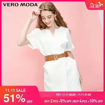 

Vero Moda Women‘s OL Style V-neckline Straight Fit Dress | 31926Z578