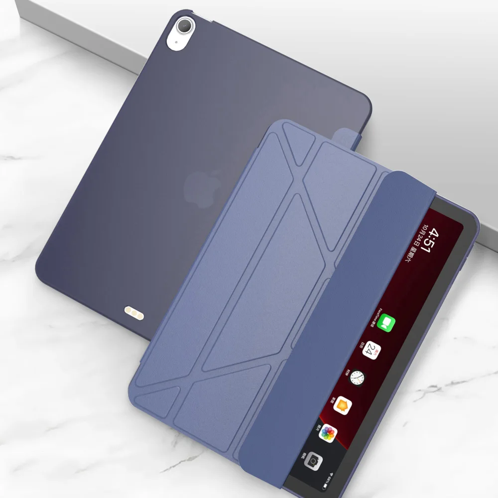 Case for iPad Mini 2/Mini 3/Mini 1 Case PU Leather Ultra Slim+ Soft TPU Back Smart Cover